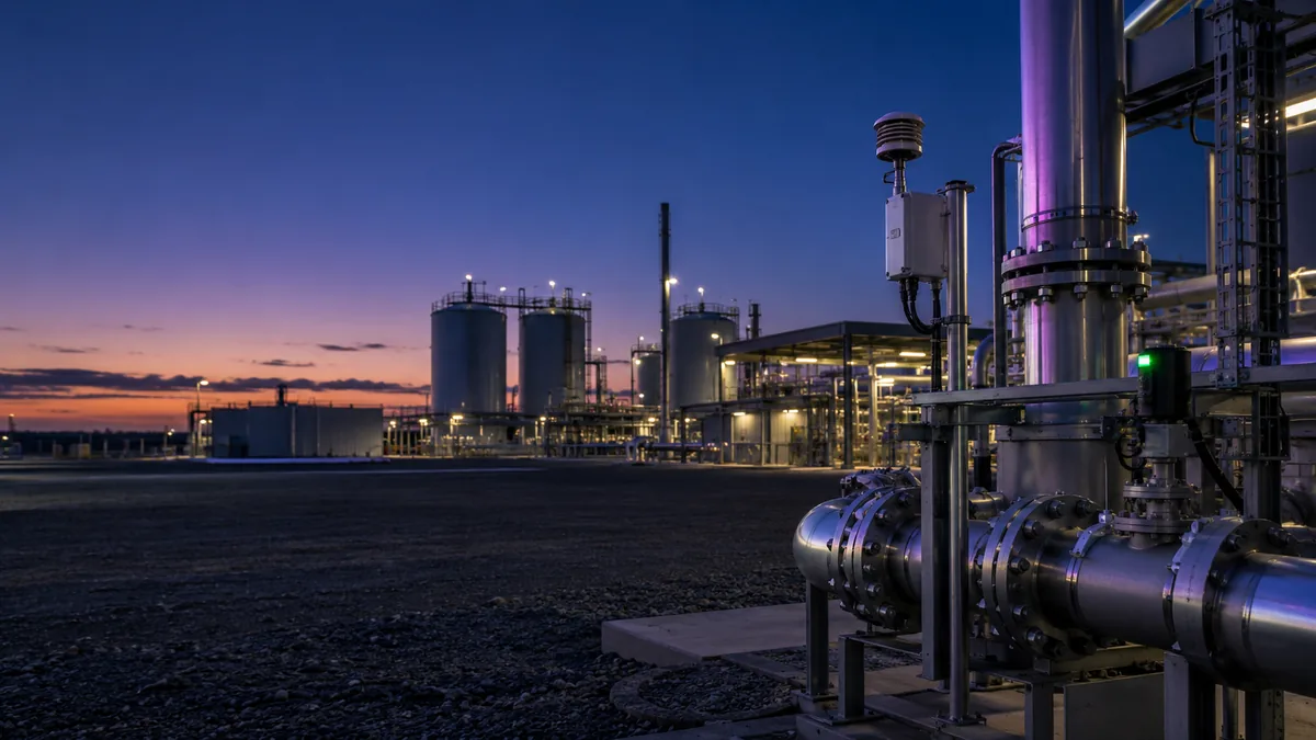 Industrial process infrastructure used as illustrative imagery for H2Zero
